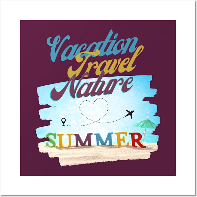 Summertime, Vacation, Travel, Nature Wall Art by Indigo Thoughts 